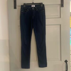 Paige Jeans, Skyline Skinny, Size 27, Dark Blue